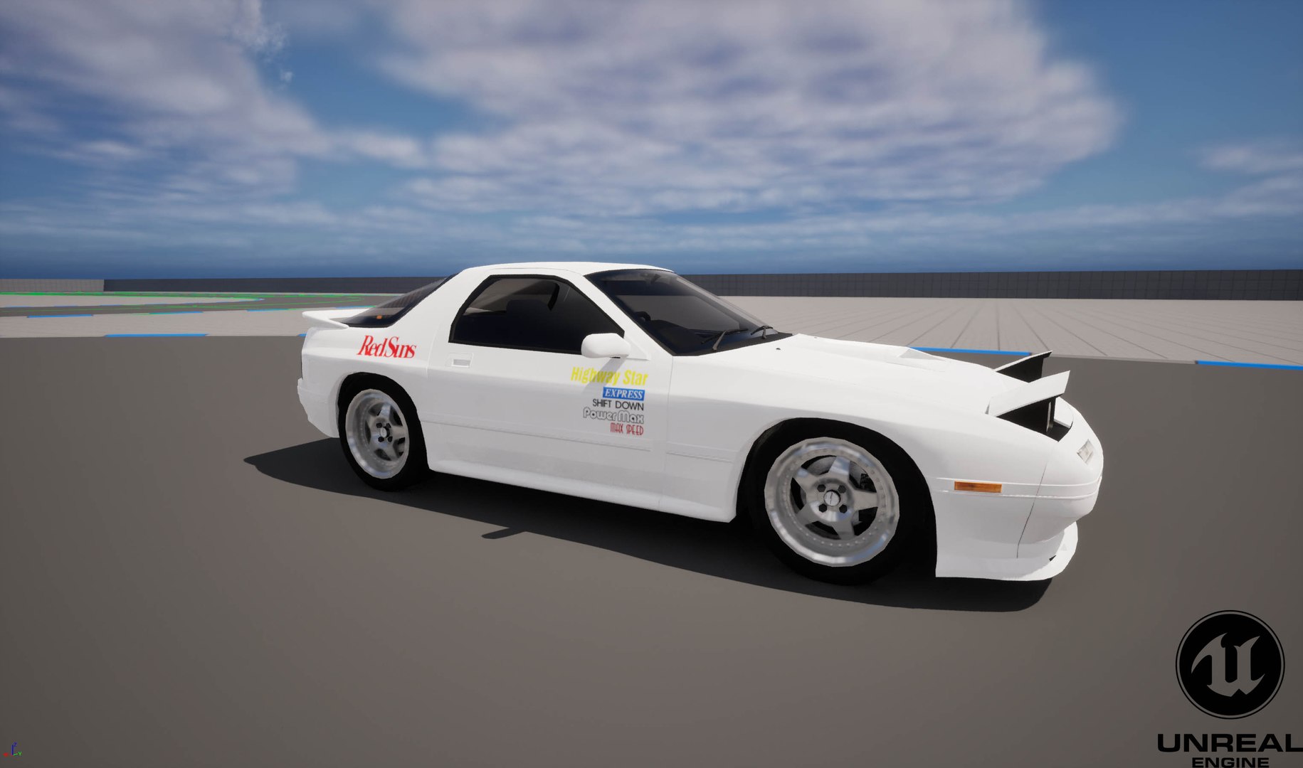 Mazda RX7 FC Ryosuke Style 3D Model - TurboSquid 2195915