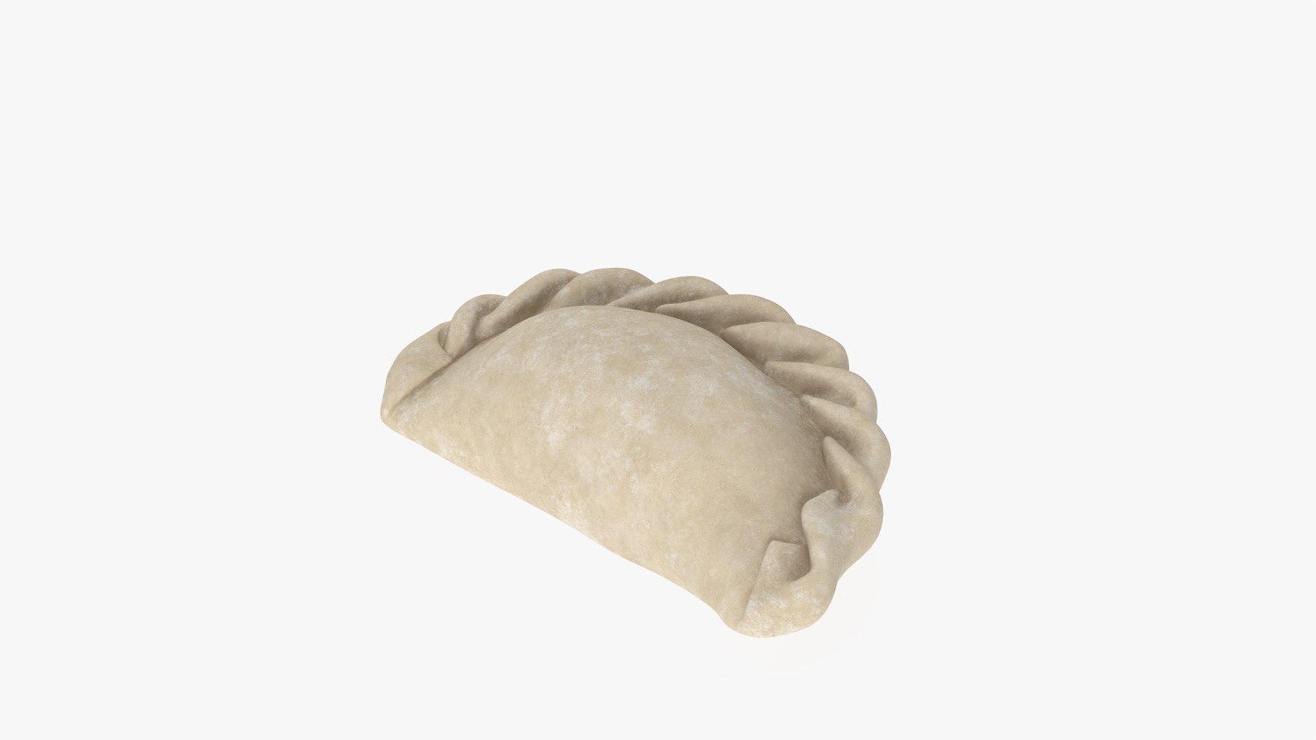 Pierogi Dumpling Raw 3D Model TurboSquid 2239778