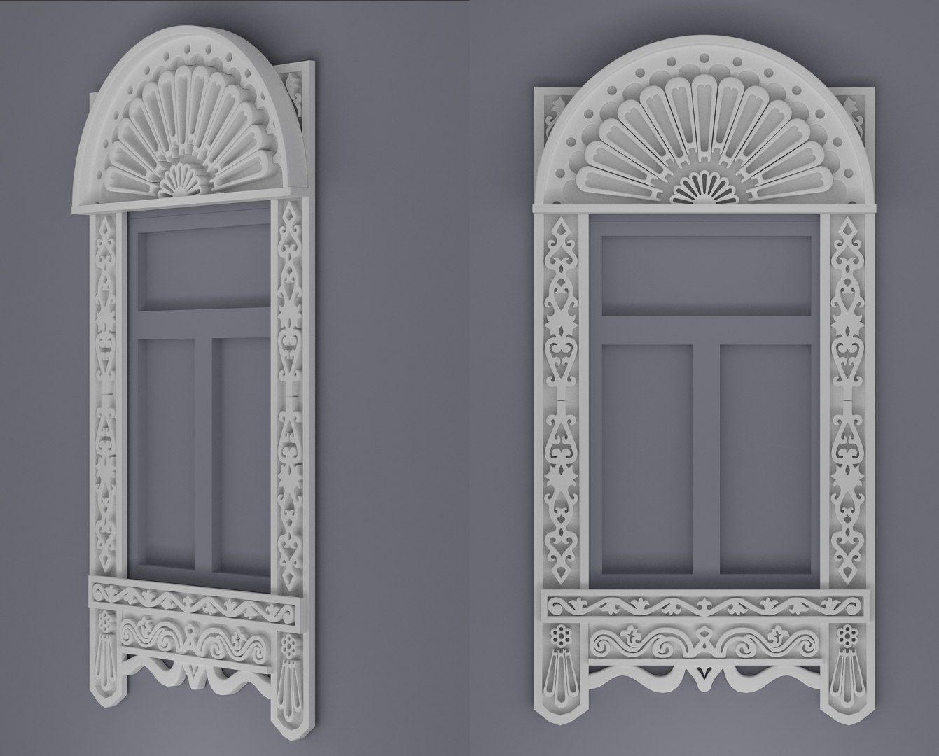 3d Window Frames