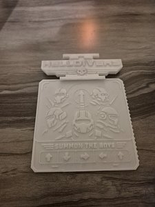 Helldivers Inspired Stratagem Display Plaque 3D