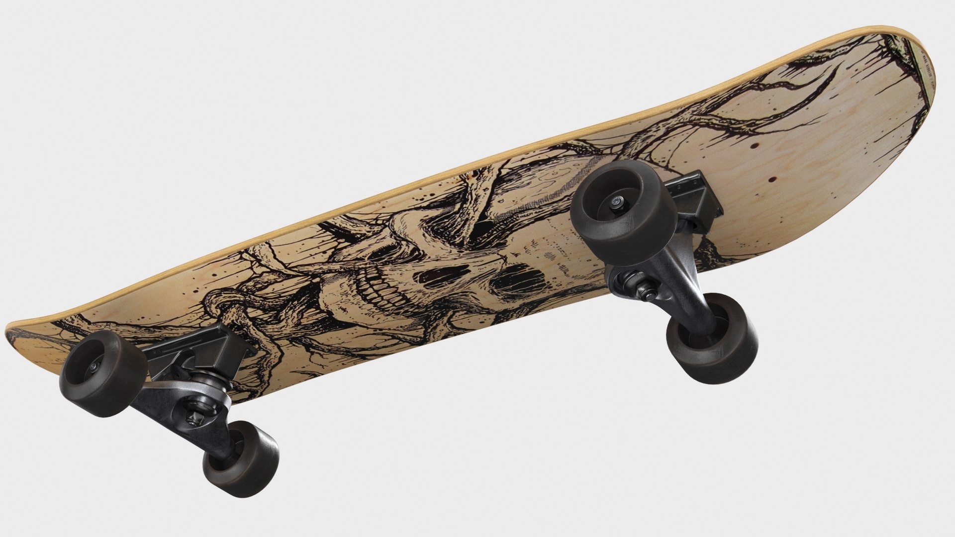 Skateboard Bamboo Skull 3D model https://p.turbosquid.com/ts-thumb/Je/5oY0Ll/UB/b_view07/jpg/1651073974/1920x1080/fit_q87/85508717a7e6a07402545f7c4185ac07f1883fd7/b_view07.jpg