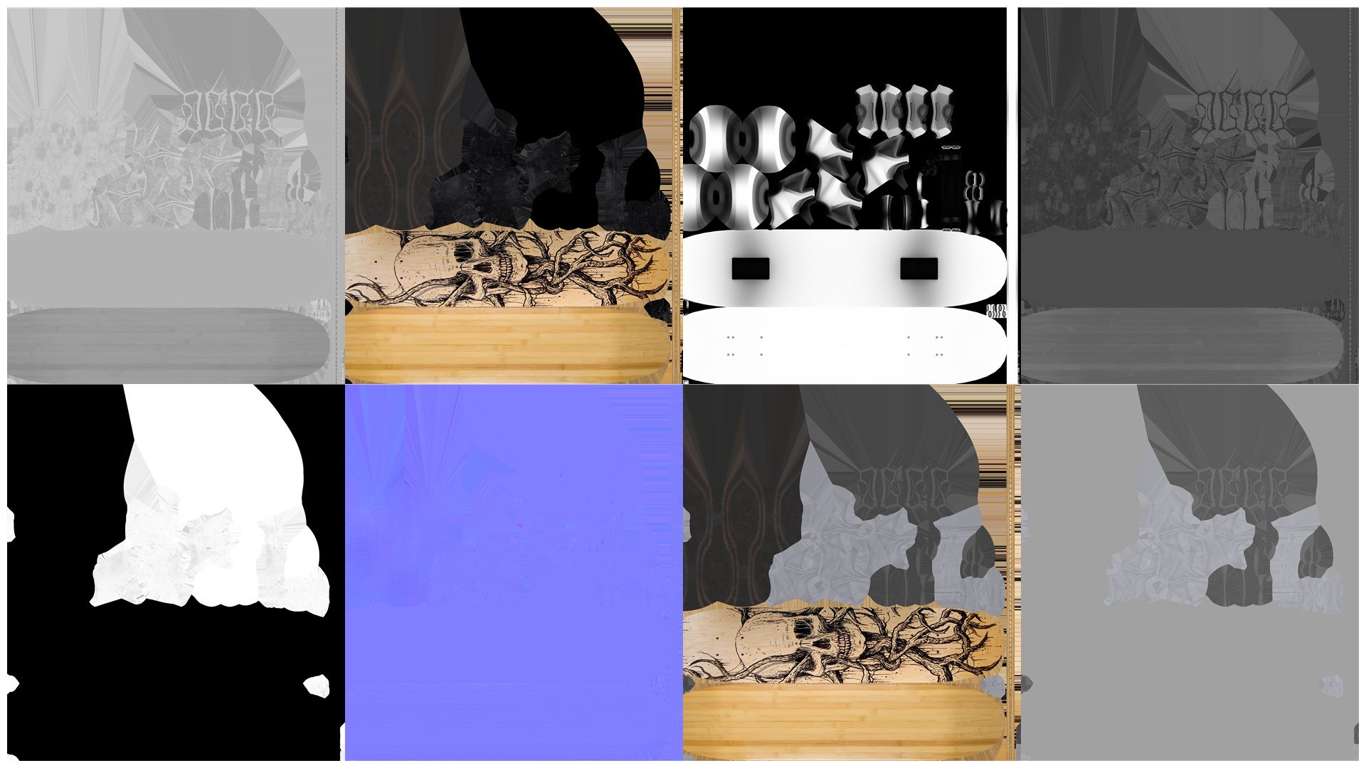 Skateboard Bamboo Skull 3D model https://p.turbosquid.com/ts-thumb/Je/5oY0Ll/uR/g/jpg/1651073967/1920x1080/fit_q87/96a3cbfe0a2607d670dee57c982b292565cb26da/g.jpg