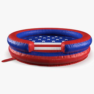 Inflatable Ring Bounce Pad US Colors