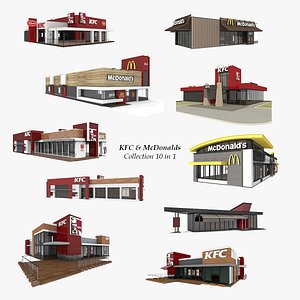 KFC & McDonalds (10 in 1 Collection)