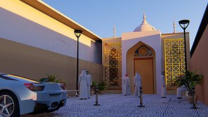 mosque model
