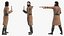 Homme pirate voyou avec des pistolets