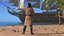 Homme pirate voyou avec des pistolets