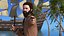 Homme pirate voyou avec des pistolets