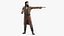 Homme pirate voyou avec des pistolets