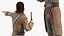 Homme pirate voyou avec des pistolets