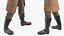 Homme pirate voyou avec des pistolets