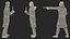 Homme pirate voyou avec des pistolets