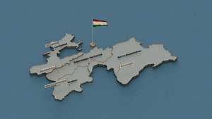 3D state cities capital model