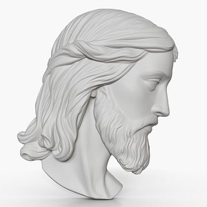 Jesus Face Relief 10