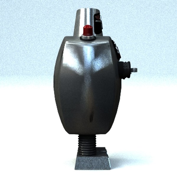 servo robot doctor wheel 3d model