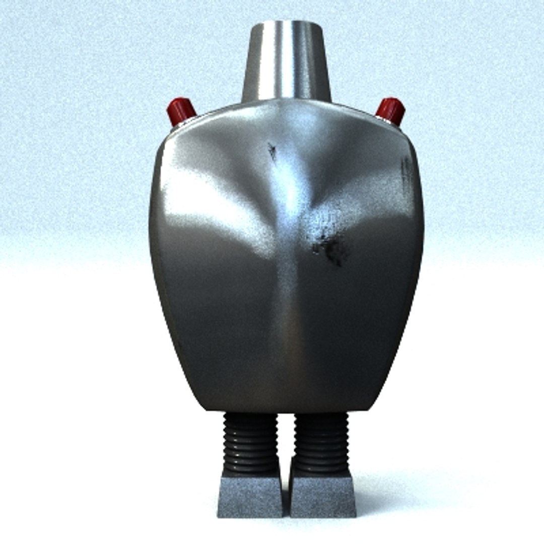 Servo Robot Doctor Wheel 3d Model