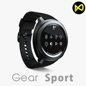 Samsung Gear Sport Smartwatch Black