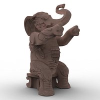 Hollywood Elephant Statue