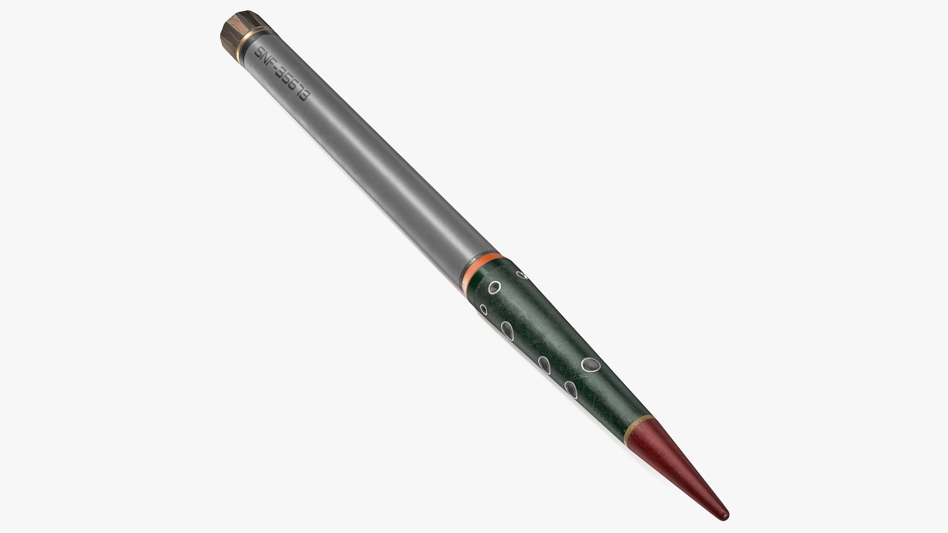 THAAD Missile 3D model preview