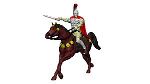 Roman cavalry Legat 3D print model model