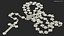 Religious Rosary Beads with Crucifix Pink