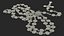 Religious Rosary Beads with Crucifix Pink