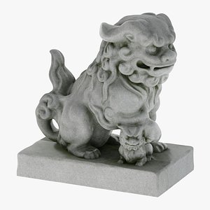 Komainu Statue