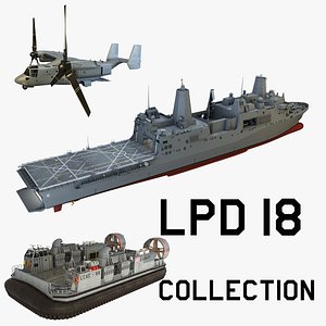 3d uss new lpd-18 model