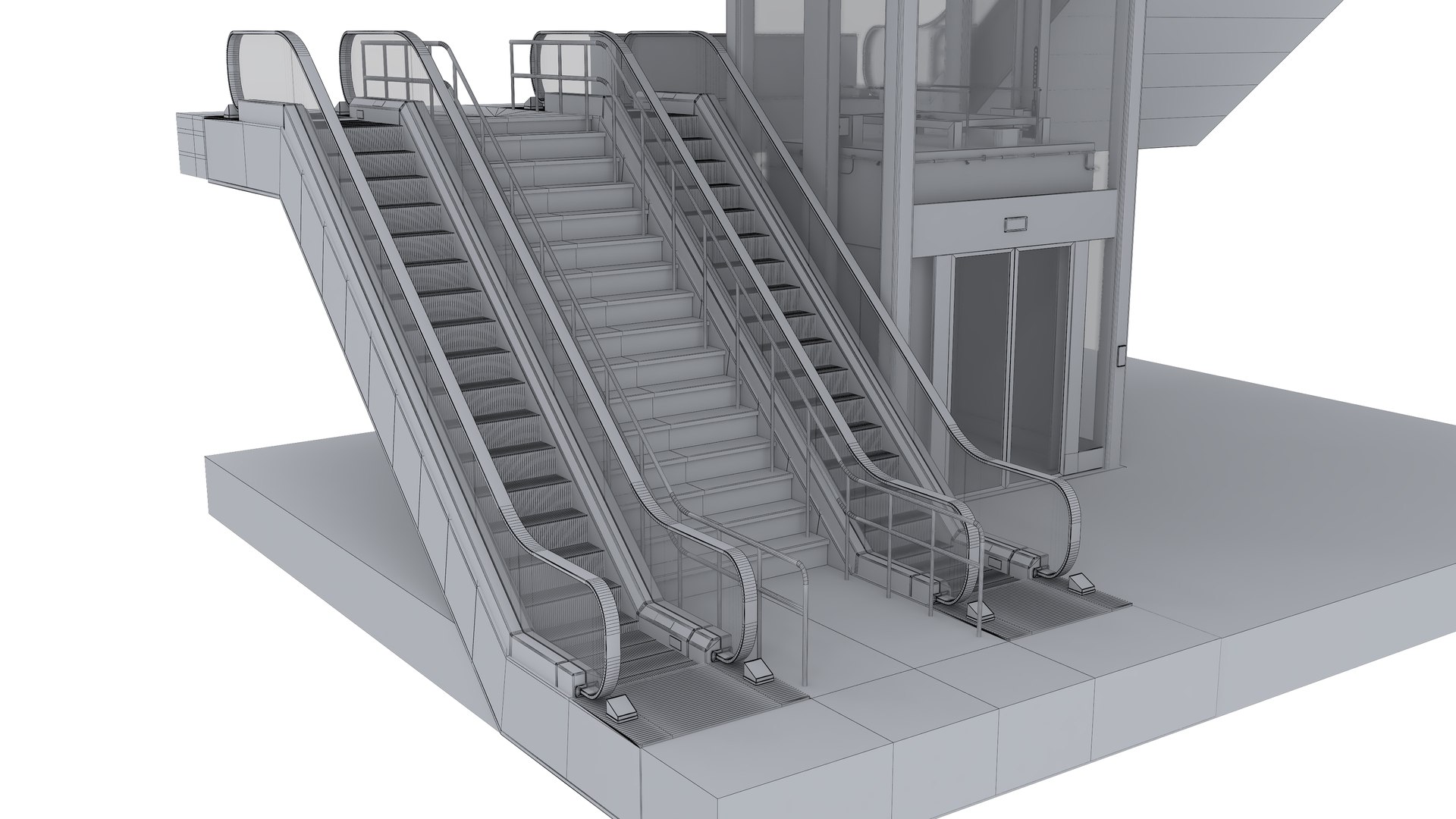 3D Escalator and Elevator https://p.turbosquid.com/ts-thumb/Je/cayvgk/dh/escalatorandelevator18/jpg/1739453829/1920x1080/fit_q87/7f38df25b94c033175cc79900c322fd395855153/escalatorandelevator18.jpg
