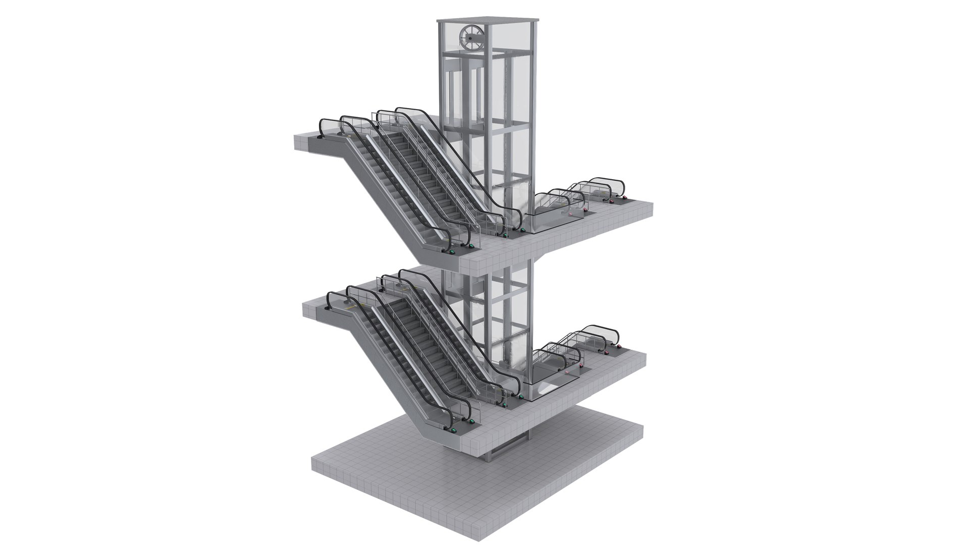 3D Escalator and Elevator https://p.turbosquid.com/ts-thumb/Je/cayvgk/nU/escalatorandelevator5/jpg/1739453818/1920x1080/fit_q87/61ad26b153e35a25b38414638f67bc188a9bd59c/escalatorandelevator5.jpg
