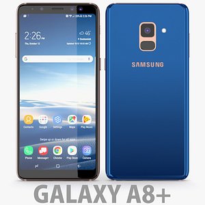 3D samsung galaxy a8 model