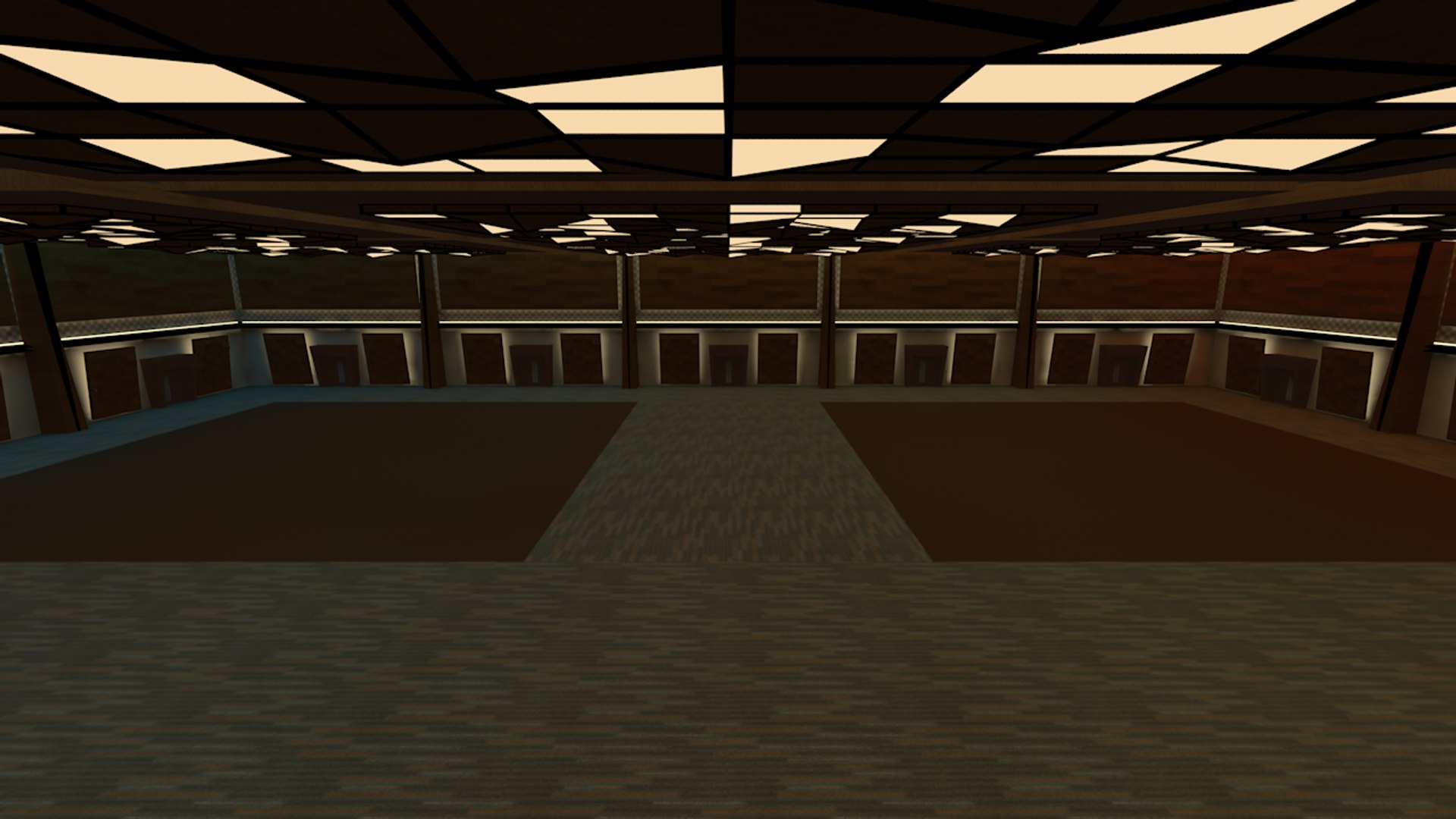 3D Modern Hotel Convention Ballroom Model - TurboSquid 1586862