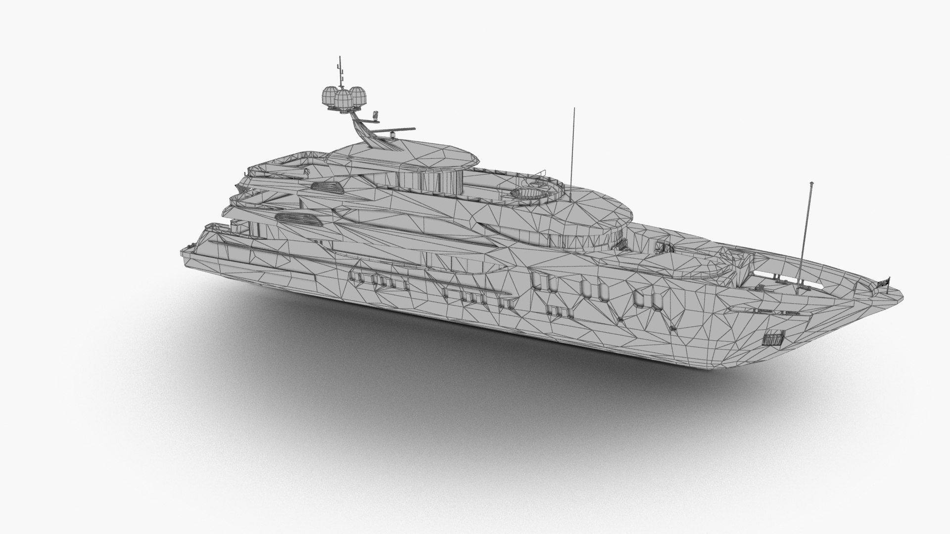 Trinity Yacht 3D Model - TurboSquid 1464824