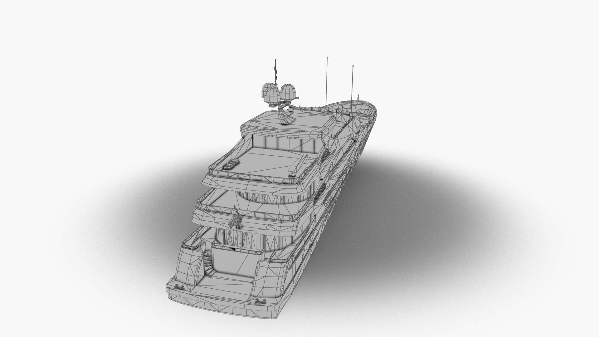 Trinity Yacht 3D Model - TurboSquid 1464824