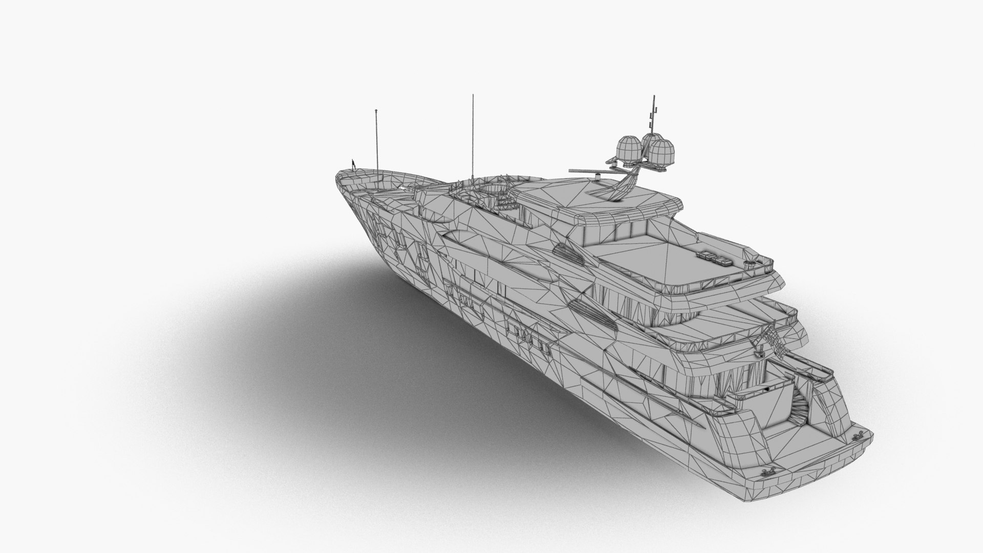 Trinity Yacht 3D Model - TurboSquid 1464824