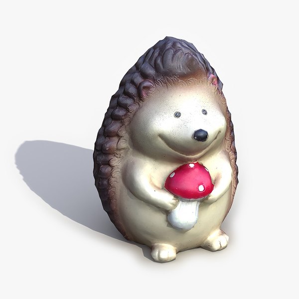 Garden Hedgehog 3D Model model