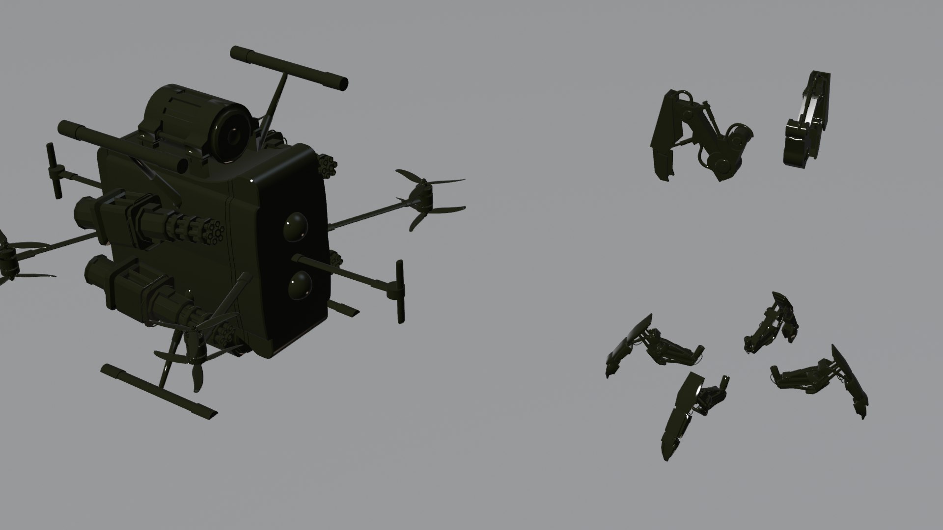 Sci-Fi Drone Kitbash Mega Pack 125 Hard Surface Assets 3D https://p.turbosquid.com/ts-thumb/Je/s5ZCy6/Sx/32/png/1784092909/1920x1080/fit_q87/80f959b5e3426dfb3f68e7230554d1720cef78d9/32.jpg