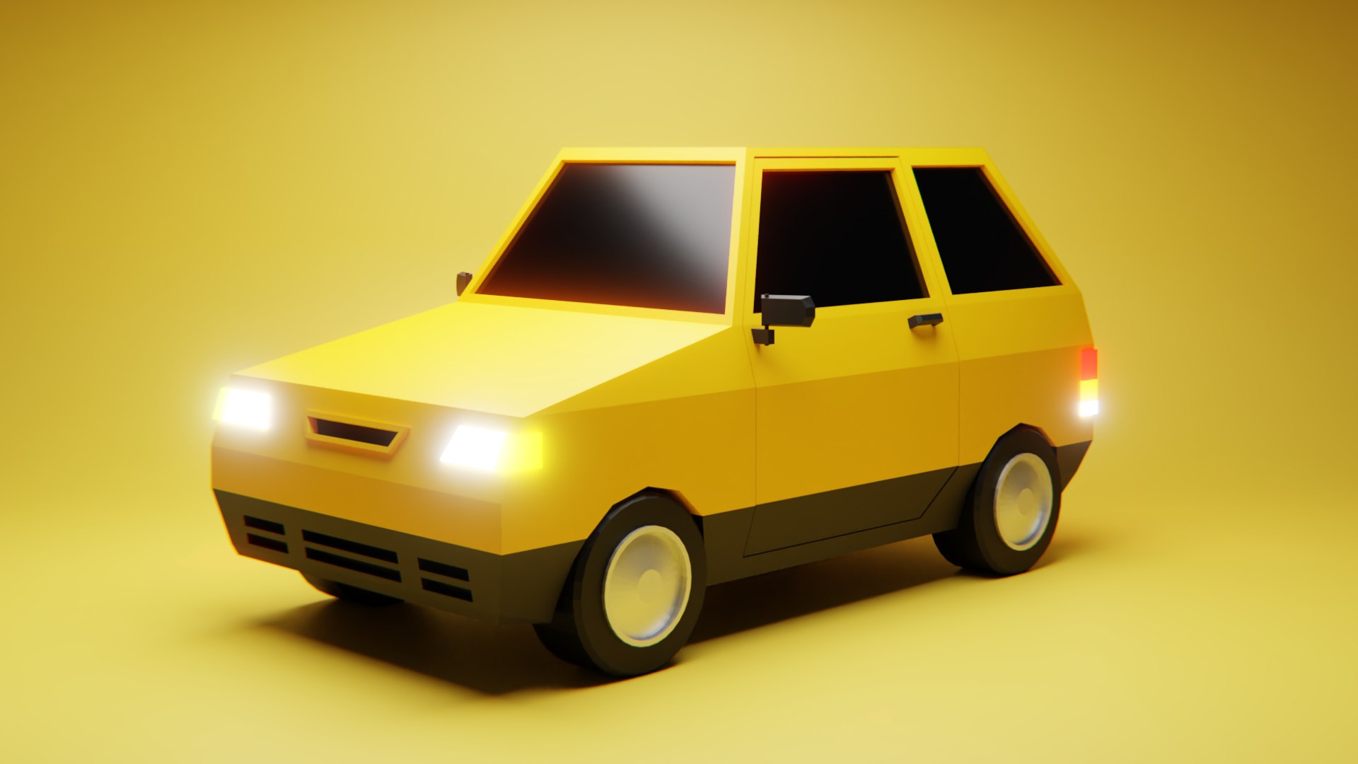 Low poly car 03 model turbosquid 2212242