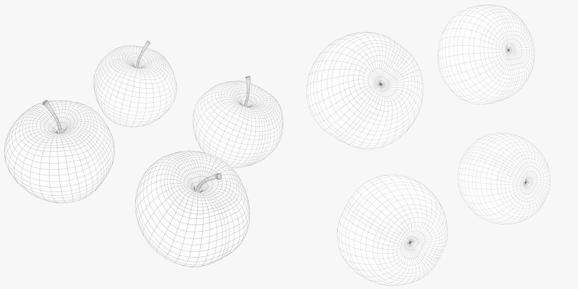 Apples 3D Model - TurboSquid 2063393