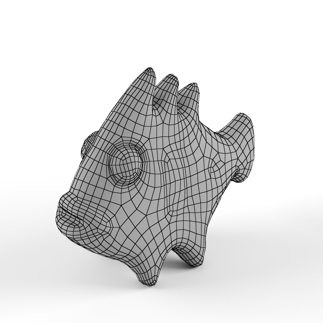 3D Clay Fish Sculpture Model - TurboSquid 1524361