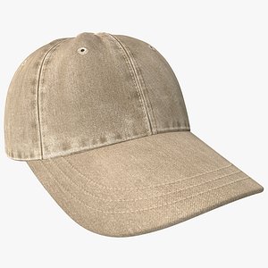 3d model baseball cap 2