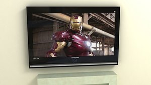 Samsung TV + Fireplace