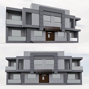 3D Modern Building N43