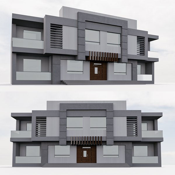 modelo 3d Modern Building N43 - TurboSquid 2111247