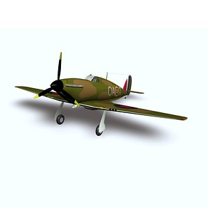 Landed Hurricane (MK. II)
