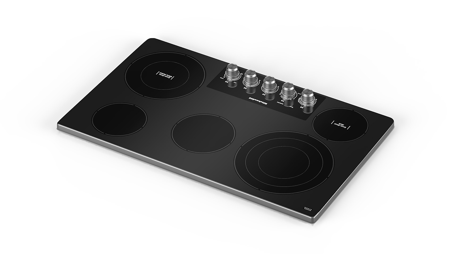 3D model KitchenAid Electric Cooktop KCES556HSS TurboSquid 2139621