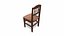 Vecchia sedia in legno 3 Low-poly PBR