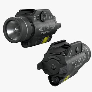 Handgun Flashlight and Laser