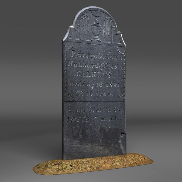 gravestones cemetery obj