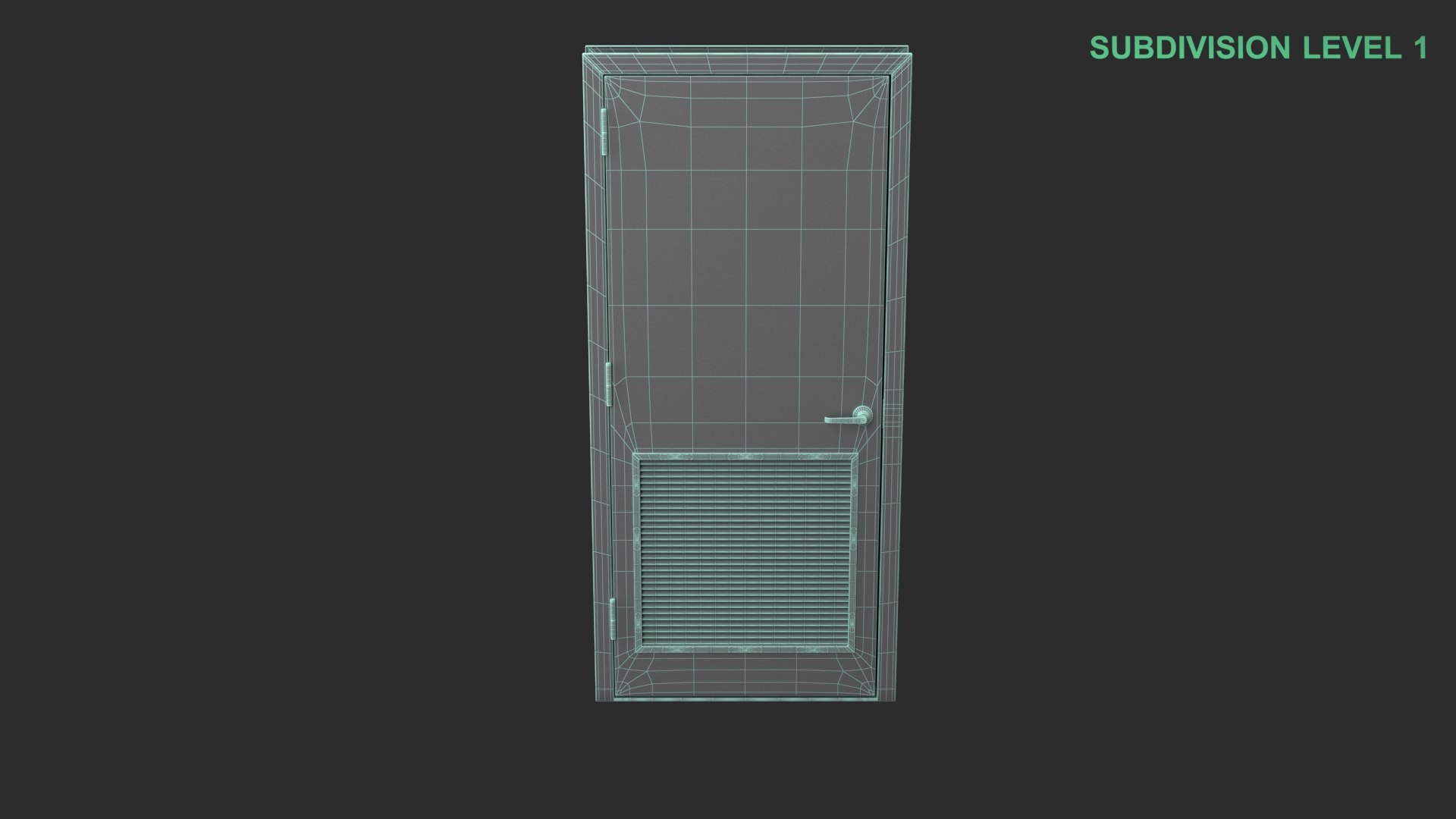 3D Metal Door model https://p.turbosquid.com/ts-thumb/Jf/L4MRtY/8F/wireframe_0005/jpg/1742847521/1920x1080/fit_q87/5c74c022947994e20e7f8c4dcd8557a616079619/wireframe_0005.jpg